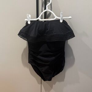 Kona Sol Elegant Black Swimsuit